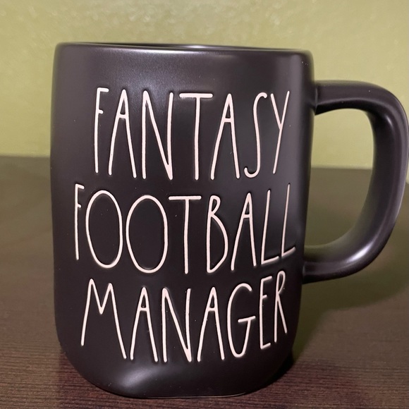 Rae Dunn Fantasy Football Manager Mug - Picture 1 of 4